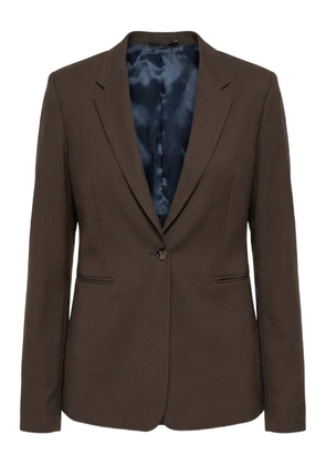 Paul Smith V-neck button-fastening blazer - Brown
