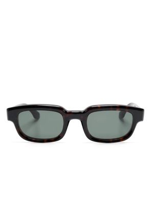 Chimi Alter rectangle-frame sunglasses - Brown
