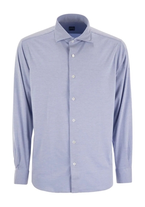 Fedeli Giorgio button shirt - Blue