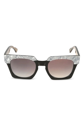 Kador Portofino square-frame sunglasses - Black