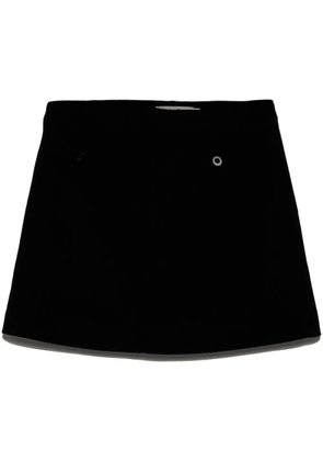 b+ab corduroy mini skirt - Black