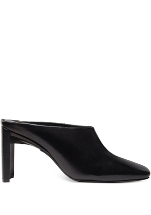 Miista 85mm Justyna square-toe block-heel mules - Black