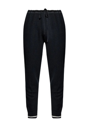 Maison Margiela side-zip wool trousers - Black