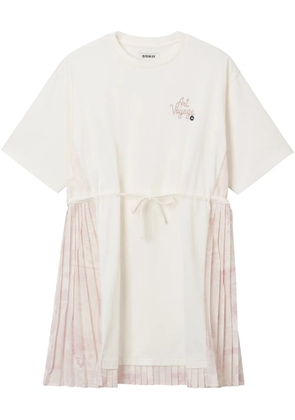 Musium Div. layered mini dress - White