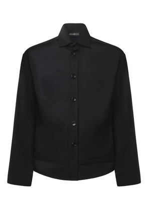Giuliano Galiano patch-pocket shirt - Black