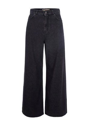 Max Mara wide leg jeans - Black