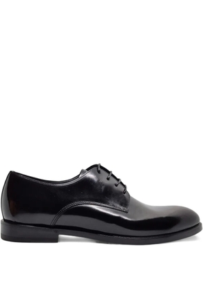 Barrett leather lace-up derby shoes - Black