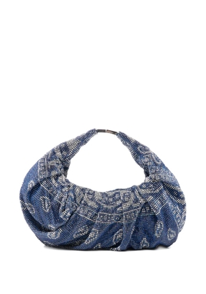 Benedetta Bruzziches crystal-embellishment tote bag - Blue