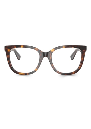 Burberry Eyewear tortoiseshell square glasses - Brown