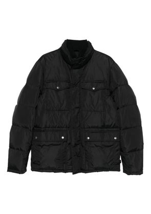 Gucci flap-pocket padded jacket - Black