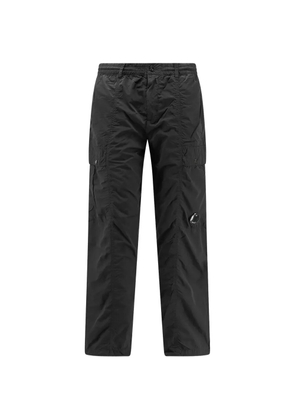 C.P. Company lens-detail cargo pants - Black