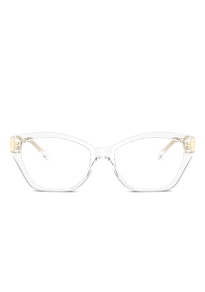 Michael Kors MK4136 chain-embellished glasses - White