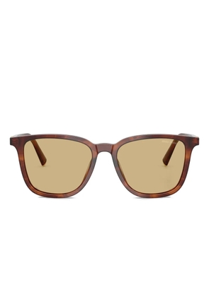 Miu Miu Eyewear tortoiseshell-pattern sunglasses - Brown