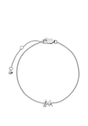 Monica Vinader Initial M chain bracelet - Silver