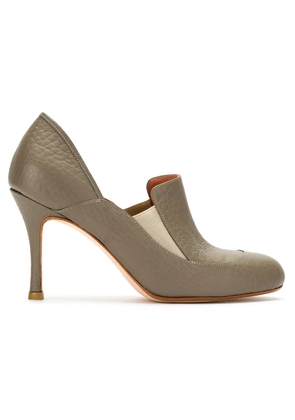 Sarah Chofakian textured pumps - Brown