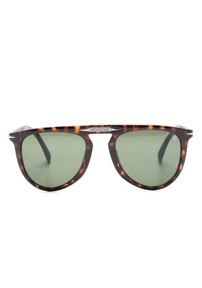 Eyewear by David Beckham tortoiseshell pilot-frame sunglasses - Brown