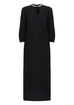 Dice Kayek cut-out detailing midi dress - Black