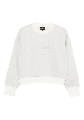 Emporio Armani logo-print sweatshirt - Grey