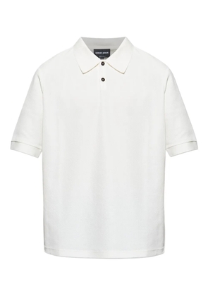 Giorgio Armani short-sleeve polo shirt - Neutrals