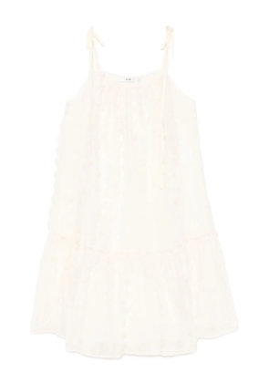 b+ab textured cami dress - Neutrals