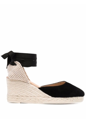 Manebi 75mm espadrilles - Black