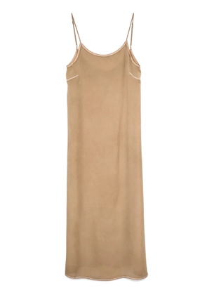 Uma Wang Anaya midi dress - Brown