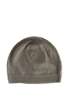 Rick Owens ribbed beanie - Grey
