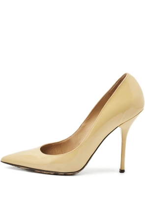 Dolce & Gabbana Pre-Owned pointed patent-leather pumps - Neutrals