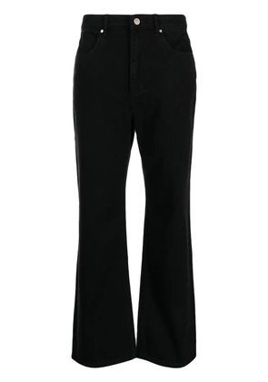 tout a coup mid-rise bootcut jeans - Black