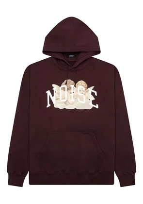 Undercover Noise angel-print hoodie - Brown