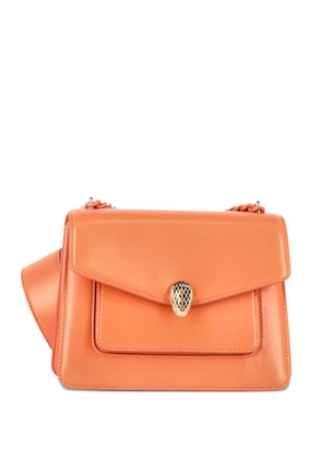 Bvlgari Pre-Owned Serpenti Forever leather tote bag - Orange