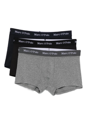 Marc O'Polo elasticated-waistband boxer shorts (set of three) - Black