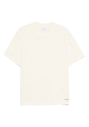 AMISH logo-print cotton T-shirt - White