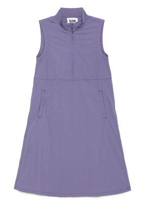 izzue half-zip dress - Purple