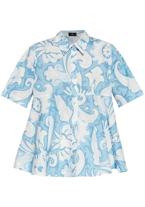 ETRO printed blouse - Blue