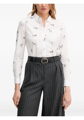 Barbour dog-print shirt - White