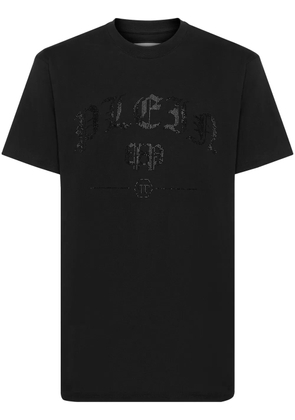 Philipp Plein crystal-embellished cotton T-shirt - Black