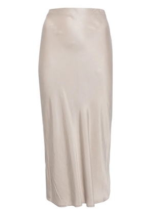 ALOHAS Kobe low-rise skirt - Silver