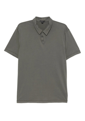 James Perse brushed-lotus polo shirt - Green