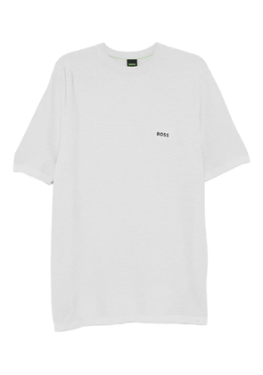 BOSS logo-printed T-shirt - Grey