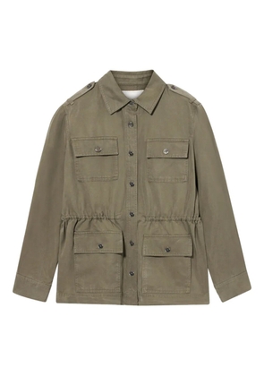 Brooks Brothers drawstring-waist utility jacket - Green