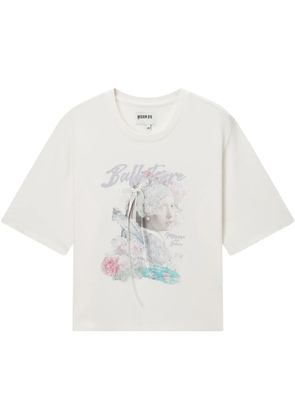 Musium Div. cotton T-shirt - Neutrals