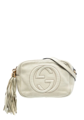 Gucci Pre-Owned 2016-2025 Leather Soho Disco crossbody bag - White