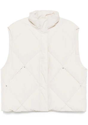 tout a coup down gilet - White
