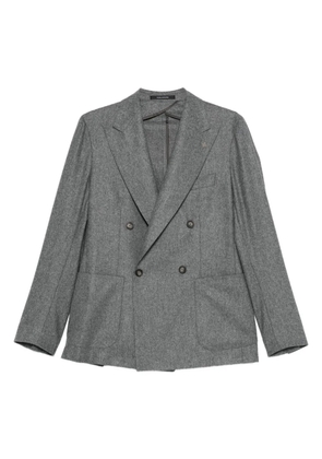 Tagliatore double-breasted wool suit - Grey