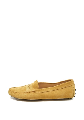 Tod's Vintage Gommino suede loafers - Neutrals