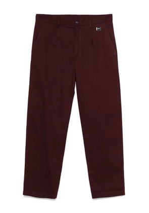 Dolce & Gabbana logo-plaque chinos - Red