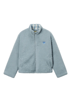 Mini Cream zip jacket - Blue