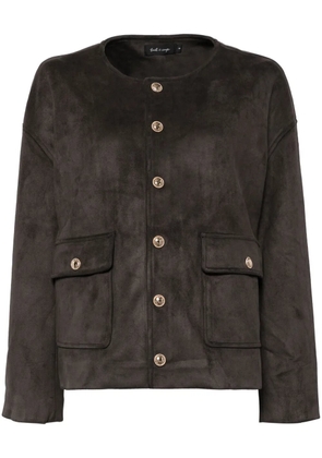 tout a coup button-down jacket - Grey