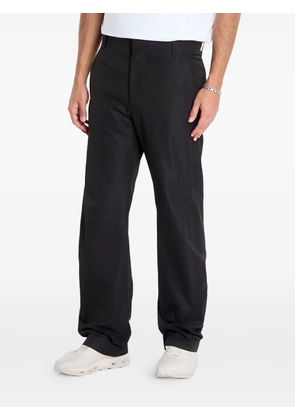 Post Archive Faction belt loops-detail trousers - Black